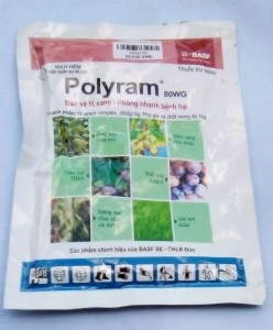 Polyram 100 gram ĐẶC TRỊ BỆNH SƯƠNG MAI, THÁN THƯ, VÀNG LÁ TRÊN CÂY TRỒNG