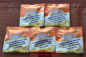 Viên sủi GLU.FO KẾT HỢP VỚI TRỪ CỎ LƯU DẪN HOẶC CỎ CH.ÁY SINH HỌC combo 5 viên
