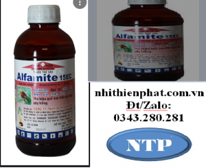 Thuốc  trừ nhện  ALFAMITE 15EC ĐẶC TRỊ NHỆN ĐỎ, NHỆN LÔNG NHUNG
