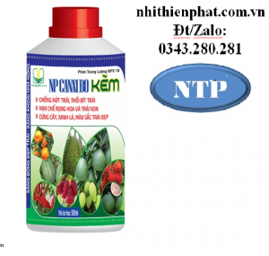 Phân Bón Lá Canxi-BO-KẼM 500ML NPV lớn trái, chống nứt trái, chống rụng trái non