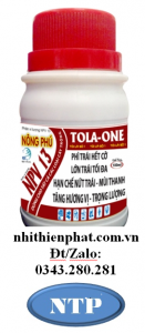 Phân bón lá TOLA ONE lớn trái, phì trái chống vẹo đít trái 100ml NPV