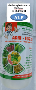 Agri-fos 720 thối thân xì mủ, vàng lá thối rễ trên sầu riêng