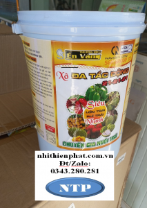 Đa tác động NPK 21.21.21 XÔ 5L LỚN TRÁI ĐẸP MÃ XANH CÂY ASR