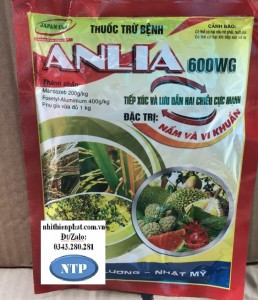 TRỪ NẤM BỆNH PHỔ RỘNG ANLIA GÓI 100GRAM