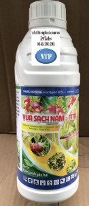 Trừ nấm khuẩn  bệnh gây hại trên cây  Siêu Sạch Nấm chai 900ml