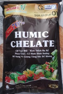 Humic Potasium chelate asr Phục hồi cây bệnh, cây con, kích rễ bung đọt trên cây sầu riêng túi 1kg