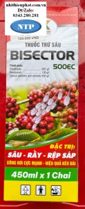 Bisector 500EC sâu keo rầy xanh rệp sáp  trên cây sầu riêng NK