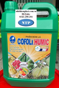 Phân bón lá Cofoli- Humic kích rễ ra hoa, đậu trái BCC (Can)