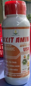 Phân bón hữu cơ Xanh lá dày lá lớn trái bung đọt kích rễ AMINO AXIAMIN USA LDVM
