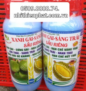 Xanh gái sáng trái Sầu riêng 250ml NPV (Chai)