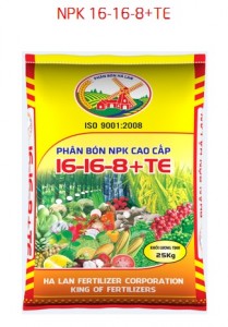 NPK 16-16-8+TE